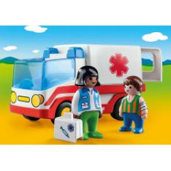 Playmobil 1.2.3 ambulancia