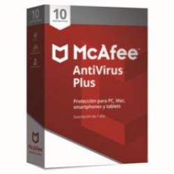 Antivirus mcafee antivirus plus 2019 10 dispositivos