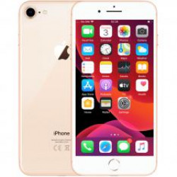 Telefono movil smartphone reware apple iphone 8 256gb gold - 4.7pulgadas - lector huella - reacondicionado - refurbish - grado a+