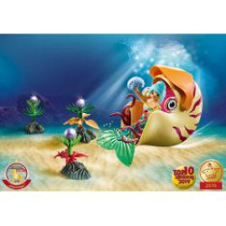 Playmobil fantasia magico sirena con caracol de mar