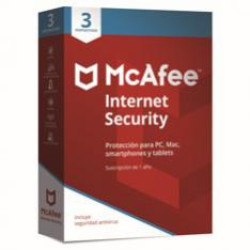 Antivirus mcafee internet security 2019 3 dispositivos