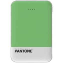 Bateria externa portatil power bank pantone 10000mah usb - type c - verde