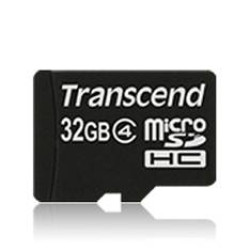 Tarjeta memoria micro secure digital sd 32gb transcend