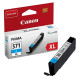 CARTUCHO TINTA CANON CLI - 571C XL CIAN Consumibles impresión de tinta CARTUCHO TINTA CANON CLI - 571C XL CIAN Consumibles impresión de tinta