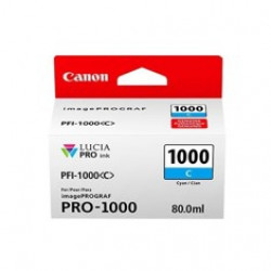 CARTUCHO CANON PFI - 1000 C CIAN PRO - 1000