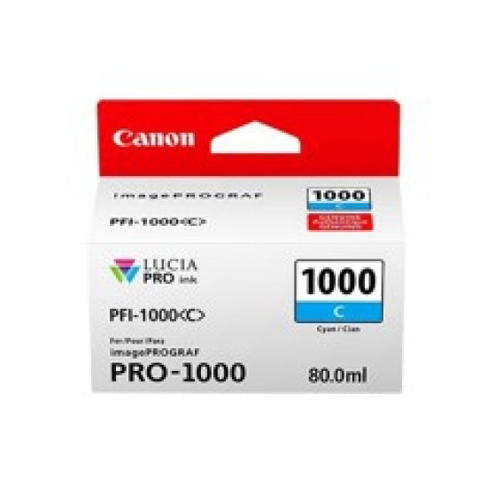 CARTUCHO CANON PFI - 1000 C CIAN PRO - 1000 Consumibles gran formato