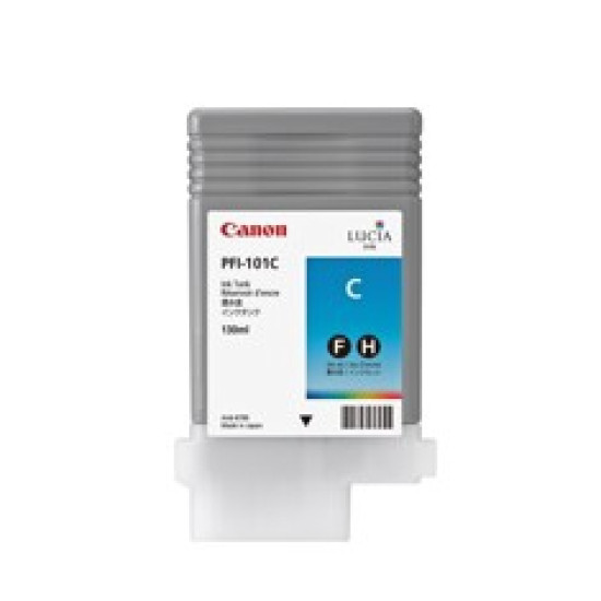 CARTUCHO CANON PFI - 101C CIAN IPF5000 IPF5100 Consumibles gran formato