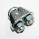 SUJETA CABLES RECTO GALVANIZADO DIN 741 Accesorios redes SUJETA CABLES RECTO GALVANIZADO DIN 741 Accesorios redes