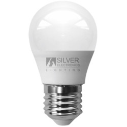 BOMBILLA LED SILVER ELECTRONIC ECO ESFERICA