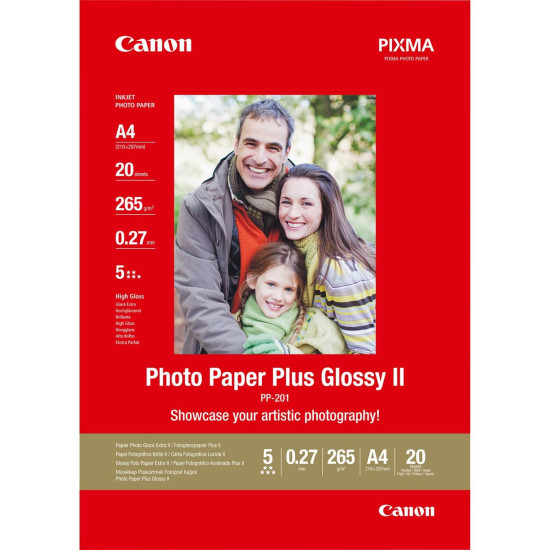 PAPEL FOTOGRAFICO CANON 2311B019 BRILLO II Papel