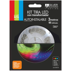 KIT TIRA LED SILVER ELECTRONICS 540