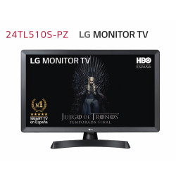 Monitor tv led lg 23.6pulgadas 24tl510s - pz 1366 x 768 hdmi usb dvb - t2 wifi smart tv