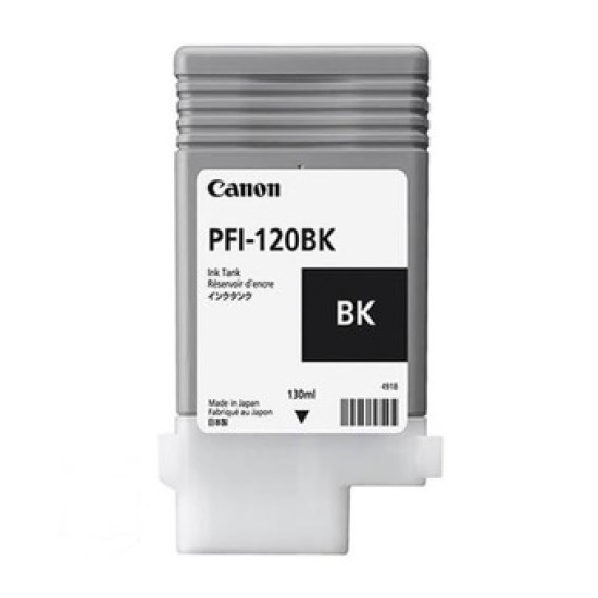 CARTUCHO CANON PFI - 120 BK NEGRO TM - 200TM - 200 Consumibles gran formato