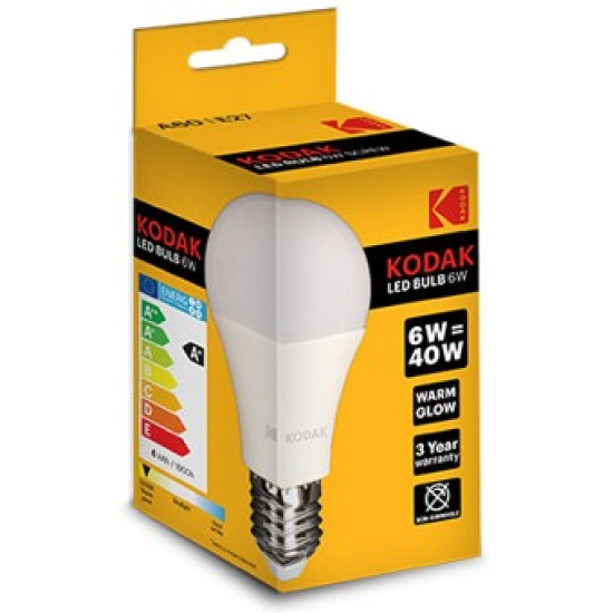 BOMBILLA LED KODAK GLOBO ESTANDAR A60 Bombillas led BOMBILLA LED KODAK GLOBO ESTANDAR A60 Bombillas led