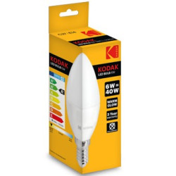 BOMBILLA LED KODAK VELA C37 E14