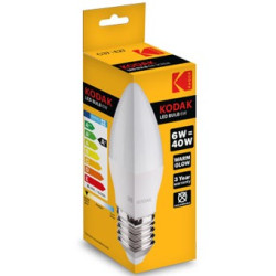 BOMBILLA LED KODAK VELA C37 E27