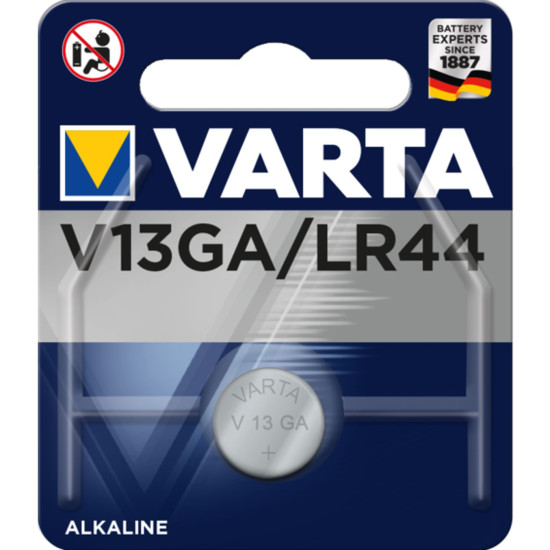 BLISTER PILAS VARTA ALCALINA BOTON V13GA Pilas