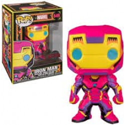 FUNKO POP MARVEL BLACK LIGHT IRONMAN