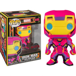 FUNKO POP MARVEL BLACK LIGHT IRONMAN