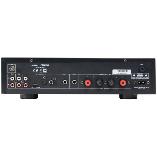 AMPLIFICADOR ESTEREO HIFI FONESTAR AS - 6060 BLUETOOTH Mini cadenas AMPLIFICADOR ESTEREO HIFI FONESTAR AS - 6060 BLUETOOTH Mini cadenas