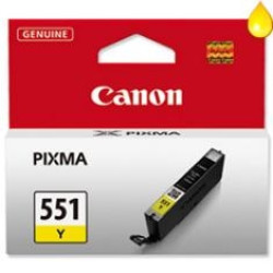 CARTUCHO TINTA CANON CLI - 551Y AMARILLO MG6350