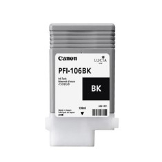 CARTUCHO CANON PFI - 106BK NEGRO IPF6400SE IPF6300S Consumibles gran formato