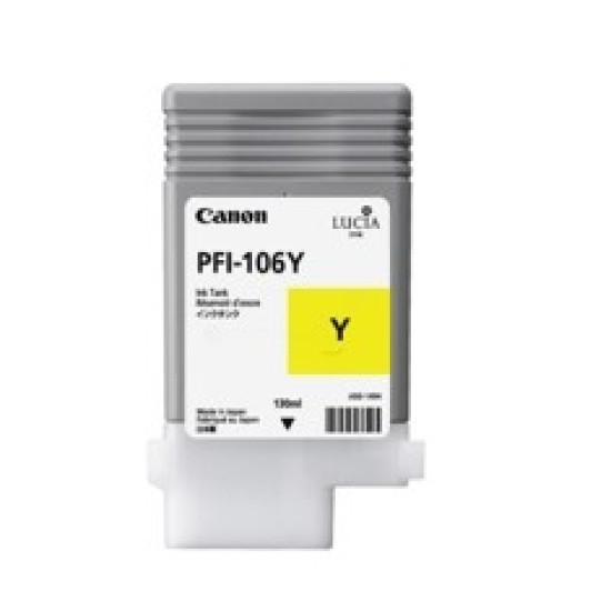 CARTUCHO CANON PFI106Y AMARILLO IPF6400SE IPF6300S Consumibles gran formato