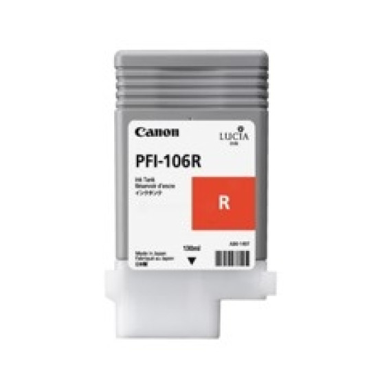 CARTUCHO CANON PFI - 106RG ROJO IPF6300 IPF6350 Consumibles gran formato