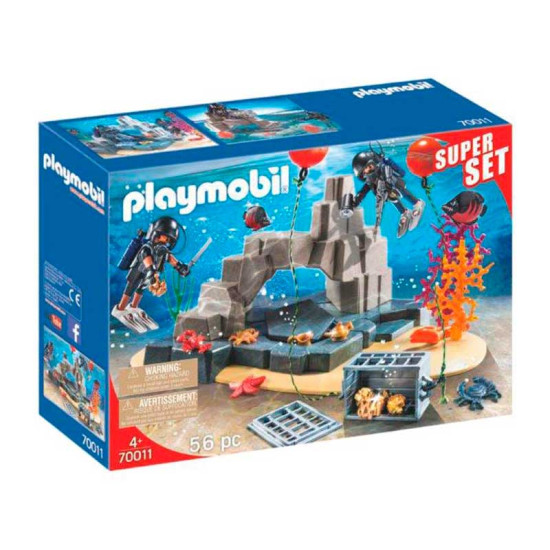 PLAYMOBIL FUERZAS ESPECIALES SUPERSET UNIDAD BUCEO Playmobils
