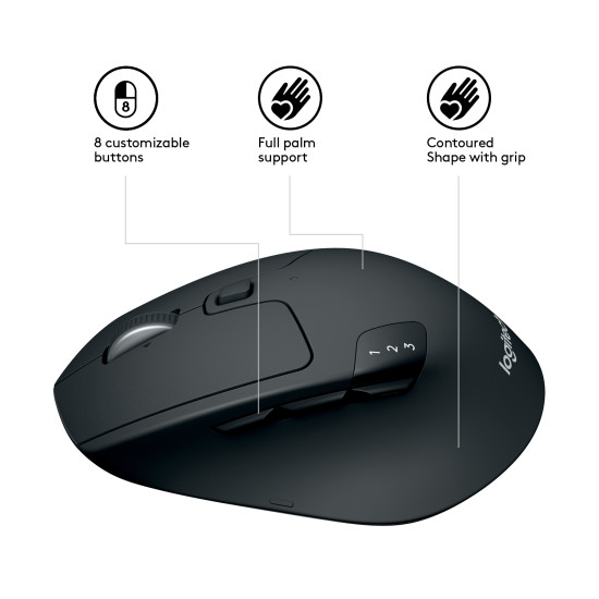 MOUSE RATON LOGITECH M720 OPTICO WIRELESS Ratones MOUSE RATON LOGITECH M720 OPTICO WIRELESS Ratones