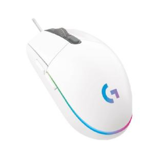 MOUSE RATON LOGITECH G102 LIGHTSYNC BLANCO Ratones