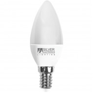 BOMBILLA LED SILVER ELECTRONIC VELA DECORATIVA