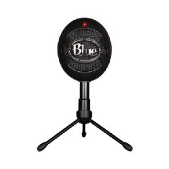 MICROFONO LOGITECH BLUE SNOWBALL ICE NEGRO Micrófonos