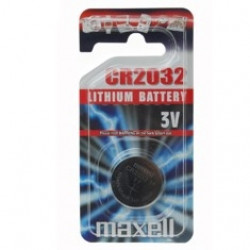 Blister maxell pila boton litio cr2032 3v - unidad