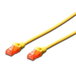 Cable red ewent latiguillo rj45 utp cat6 3m amarillo