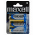 Blister maxell pila alcalina lr 20 - 2 unidades - linternas - radios -  juego electronicos