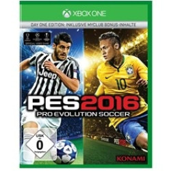 Juego xbox one -  pro evolution soccer 2016 day one edition
