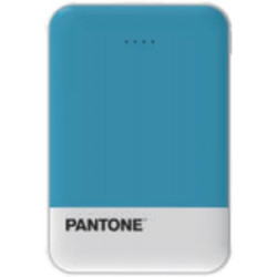Bateria externa portatil power bank pantone 10000mah usb - type c - azul