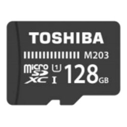 Tarjeta memoria micro secure digital sd uhs - i 128gb toshiba clase 10 + adaptador