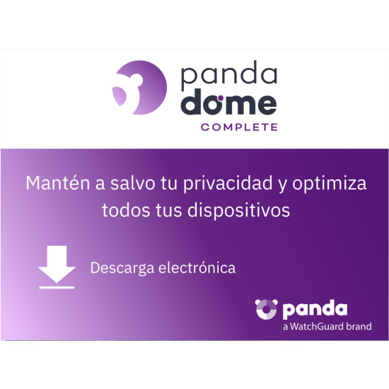 ANTIVIRUS PANDA DOME COMPLETE 1 DISPOSITIVO Antivirus ANTIVIRUS PANDA DOME COMPLETE 1 DISPOSITIVO Antivirus