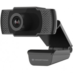 WEBCAM FHD CONCEPTRONIC AMDIS01B 1080P USB