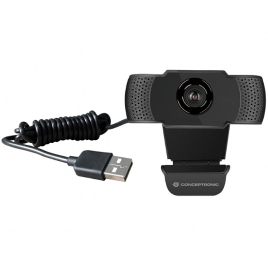 WEBCAM FHD CONCEPTRONIC AMDIS01B 1080P USB Cámaras web WEBCAM FHD CONCEPTRONIC AMDIS01B 1080P USB Cámaras web