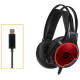 AURICULAR GAMING CONCEPTRONIC ATHAN01B 7.1 LUCES Auriculares AURICULAR GAMING CONCEPTRONIC ATHAN01B 7.1 LUCES Auriculares