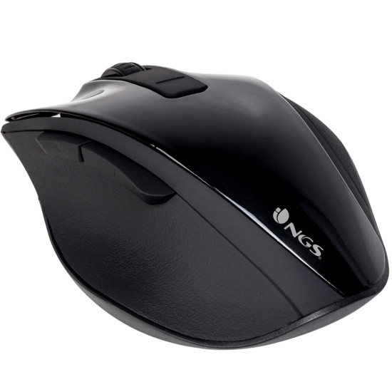 RATON INALAMBRICO NGS BOWBLACK 2.4GHZ 800 - 1600DPI Ratones