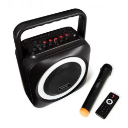 ALTAVOZ PORTATIL FONESTAR BOX - 35LED BLUETOOTH KARAOKE