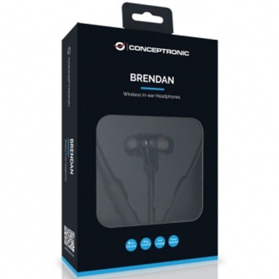 AURICULAR BLUETOOTH CONCEPTRONIC BRENDAN01B MICROFONO Auriculares AURICULAR BLUETOOTH CONCEPTRONIC BRENDAN01B MICROFONO Auriculares