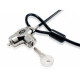 CABLE SEGURIDAD ANTIRROBO CON LLAVE PORTATIL Accesorios de portátiles CABLE SEGURIDAD ANTIRROBO CON LLAVE PORTATIL Accesorios de portátiles