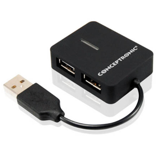 HUB EXTERNO CONCEPTRONIC USB 2.0 4 Hubs