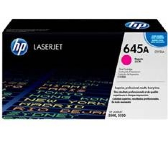 TONER HP 645A C9733A MAGENTA 5500 Consumibles impresión láser TONER HP 645A C9733A MAGENTA 5500 Consumibles impresión láser