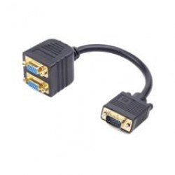 CABLE MONITOR GEMBIRD SPLITTER VGA HEMBRA - MACHO